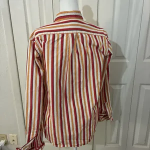 Abercrombie & Fitch Striped Cotton Long Sleeve Button-Up Shirt Size S Men’s thumbnail 3