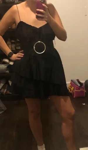 ZARA Black Dress Mini thumbnail 1
