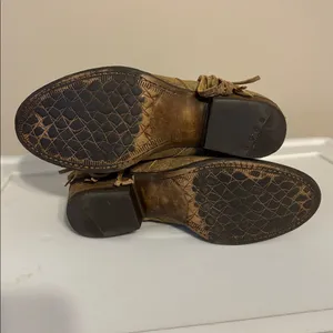 Very Volatile‎ Lookout Fringe Leather Ankle Boots Size 7.5 thumbnail 11