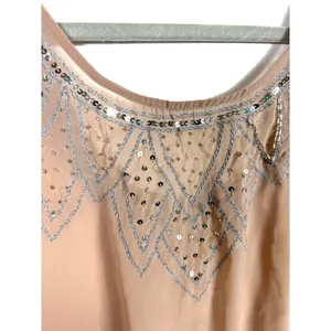 Decree‎ sequin sheer blouse NWT thumbnail 3