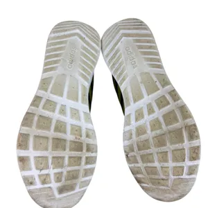 Adidas Black Gold 3 Stripe‎ QT Racer 2.0 Light Lace Up Tennis Shoes Athletic 8.5 thumbnail 4