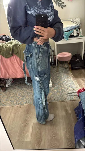 BDG Urban Outfitters Jeans Cargo Baggy thumbnail 4