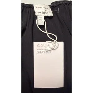 NWT & Other Stories Strappy Tassel Tie Maxi Dress Black sz. 2 thumbnail 7