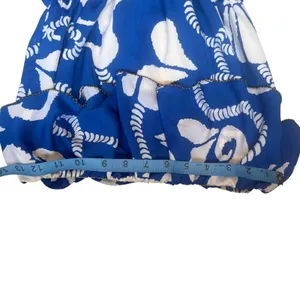 Lilly Pulitzer Dock Hopper Caldwell Dress Strapless Hi-Lo Nautical Summer Size S thumbnail 6
