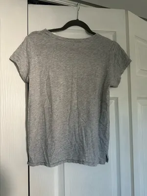 Aerie Gray Short Sleeve Tee thumbnail 2