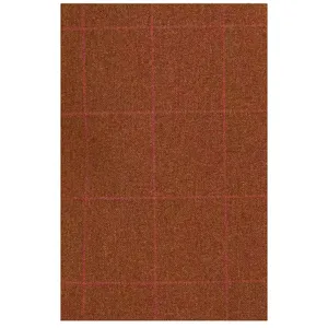 Nordstrom Leith Womens Tan Dale‎ Windowpane Check Plaid Mini Pencil Skirt Brown Size S thumbnail 5