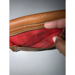 Dooney & Bourke‎ Tan Pebbled Leather Dillen Continental Wallet Clutch Trifold L thumbnail 9