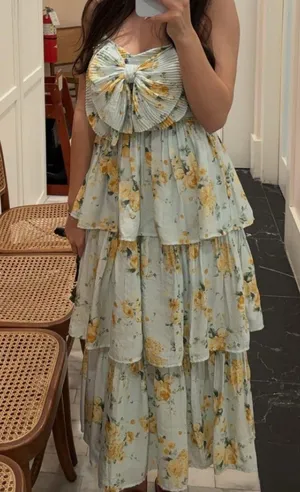 Boutique Floral maxi dress thumbnail 1