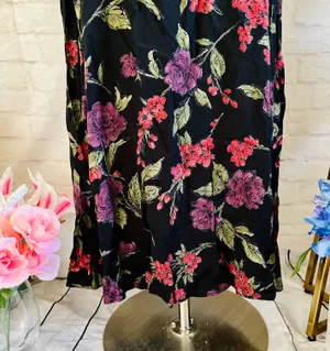 Ellen Figg Floral Skirt thumbnail 3