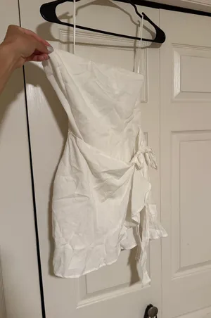 Princess Polly Mini Dress White thumbnail 1