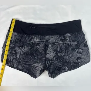 Lululemon Vintage Speed Short 2.5" - Kindred Spirit Black Multi/Black - 6 thumbnail 11