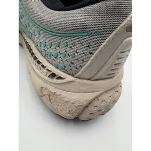 Brooks Adrenaline GTS 21 Womens 10 Grey Teal Running Shoes Supportive‎ Sneakers thumbnail 7