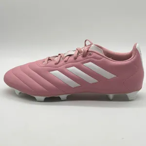 NEW‎ Adidas Goletto VIII FG Soccer Cleats Womens Size 12 Mens 11 Pink White thumbnail 2