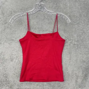Madewell Top Womens Extra‎ Small Watermelon Red Square Neck Cropped Tank NV999 thumbnail 5
