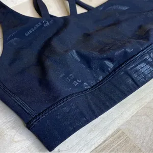 Lululemon Black Energy Manifesto Rare Sports Bra 4 thumbnail 2