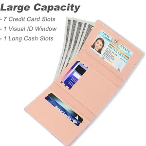 NWT.Hamilton Credit Card Slim Wallet with 7 Card Slots & ID Window. Explore Now! thumbnail 3