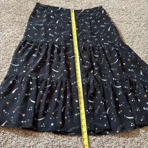 Boden Women's Frome Whimsical Celestial Midi Skirt US 12R Witchy Moon Stars thumbnail 5
