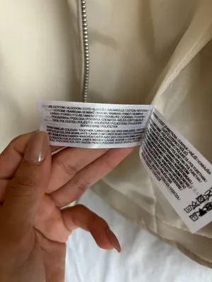 Cream faux leather moto jacket  thumbnail 4