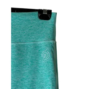 Peloton‎ Leggings Women XL Teal Space Dye High Rise Crop Capri Stripe Athleisure thumbnail 6