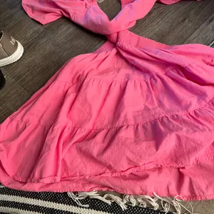 Shy Velvet Dress Womens L Crossover Cut Out‎ Waist Mini Summer Square Neck Pink thumbnail 10