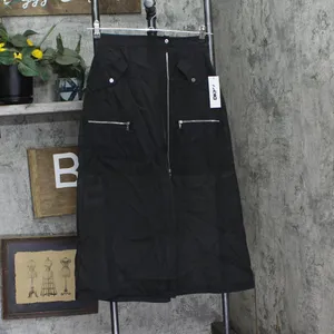 NWT DKNY Womens Organza Cargo Skirt Sheer P4BNUWEN Black 2 thumbnail 5