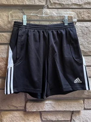 Adidas climacool y2k 09 Black Athletic Shorts with White three stripe Trim small thumbnail 2