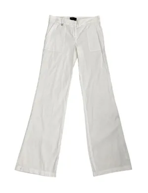 BCBGMAXAZRIA Linen Wide Leg Casual Boho Lightweight Loose Fit Pants Size 2 thumbnail 1