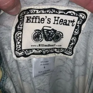 Effie’s Heart pear S square neck full skirt pinup girl knit sundress thumbnail 4