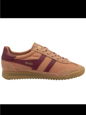 NEW Gola Harrier Trainer in Peach and Burgundy thumbnail 2