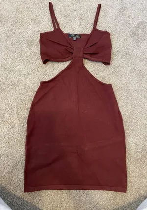 These Three Boutique Cut Out Mini Dress thumbnail 1