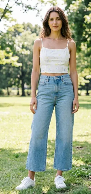 Aritzia By Wilfred Crop Top Size Medium thumbnail 1