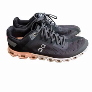 On Cloud Women's Cloudflow Gray And Pink‎ Athletic Running Sneaker Shoes Size 9 thumbnail 2