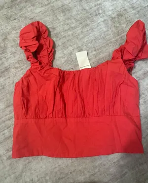 poplin top bnwt size small thumbnail 3