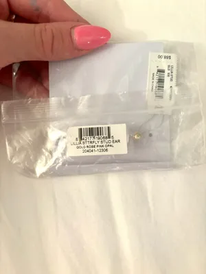 Kendra Scott Lillia Pink Butterfly Stud thumbnail 2