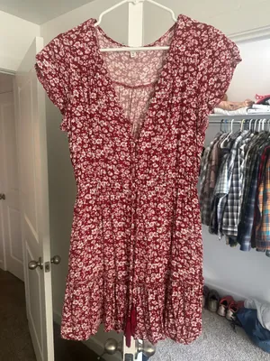 Bailey Blue Dress Floral thumbnail 1