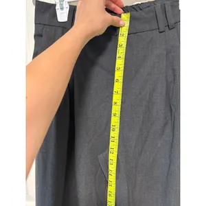 Zara Black Cropped Dress Pants Size 8 thumbnail 6