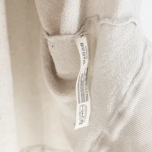 Free People One To Beat Cotton Terry Lined Oversized Off Shoulder Sweater Ivory thumbnail 3