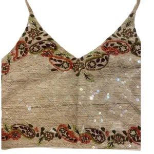 Tempesta Gruppo Italiano vintage beaded top​ thumbnail 4