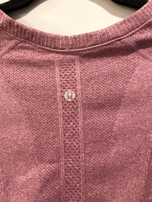 Lululemon Swiftly Tech Hip Length Short Sleeve Top Mauve Purple / Red thumbnail 5