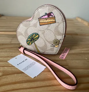 Coach Heart Coin Case thumbnail 1