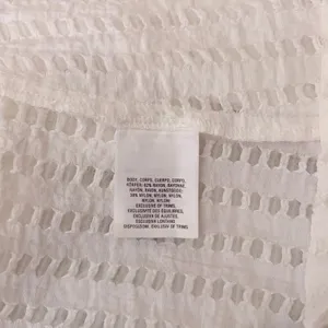Anthropologie LILKA Eyelet White Cloud Swim Cover Up Maxi Dress Duster Medium thumbnail 13