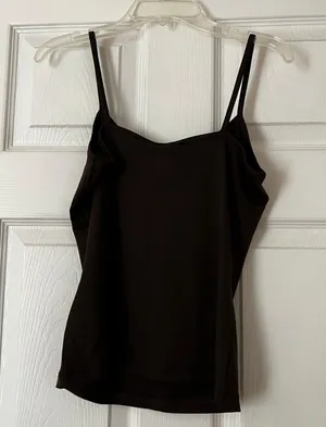 H&M NWT  Black Spaghetti Strap Tank Top thumbnail 5