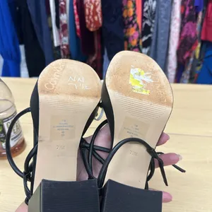 Calvin Klein Women's Liliana Black Strapy Heel Size 7.5 NWOT thumbnail 8