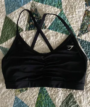 Gymshark Ruched Sports Bra thumbnail 1