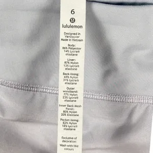 Lululemon Tennis Skirt Skort Womens Play Off The Pleats Golf Silver Lilac Size 6 thumbnail 13