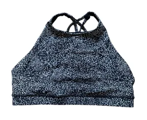 Lululemon Black and White Sports Bra 12 thumbnail 1