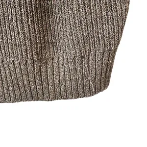 ONE TEASPOON Knit Metallic Turtleneck Mini Dress Gold Small‎ thumbnail 4