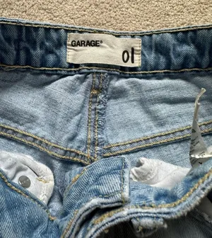 High Waisted Distressed Mom Jeans thumbnail 2