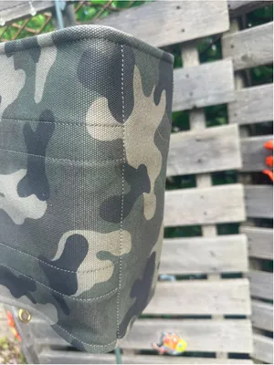NEW Coach Cargo Tote 26 in Green Multi Camo Canvas | CY843 | NWOT thumbnail 6
