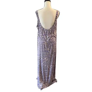 CAbi Women’s Abstract Print Sleeveless Maxi Dress Size XL thumbnail 2